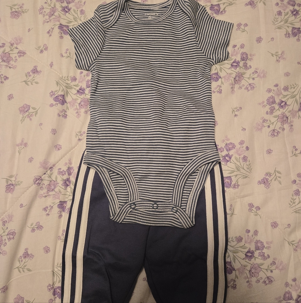 Carter's Teal Baby Outfit 3 Piece